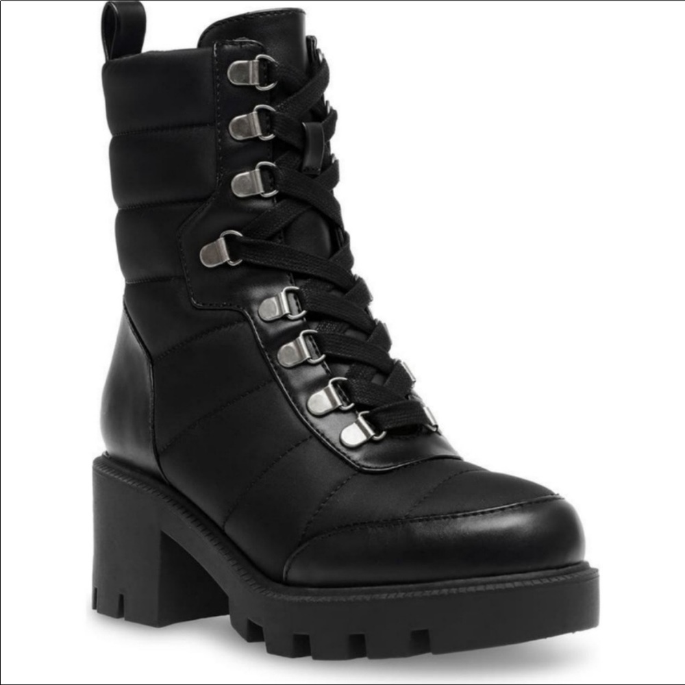 Dolce Vita Quilted combat boots